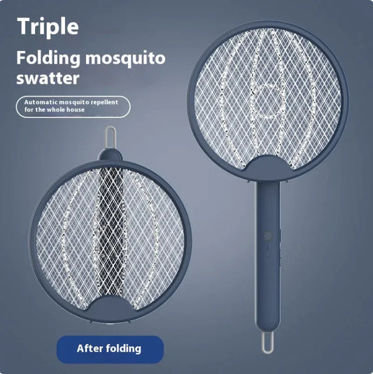 Raqueta Eléctrica Mata-mosquitos Killabuzz™- Potente , Recargable y Segura